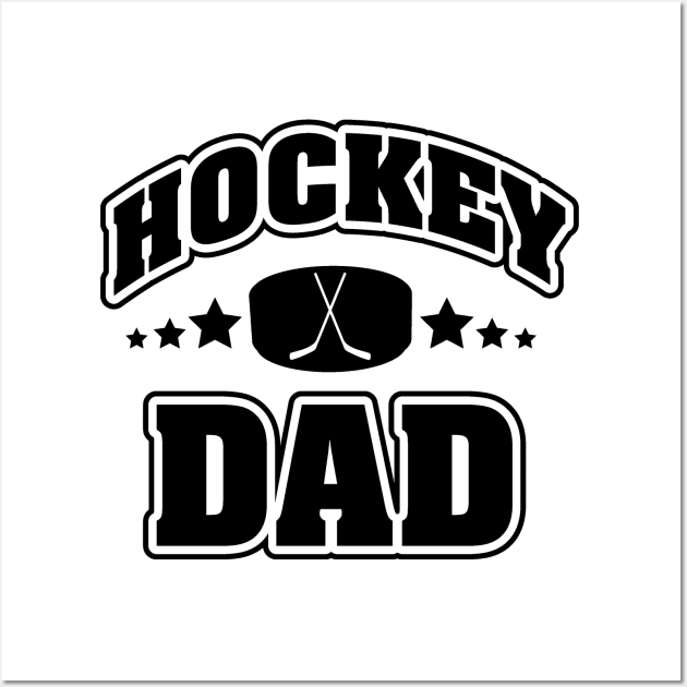 Hockey Dad Wall Art by nektarinchen